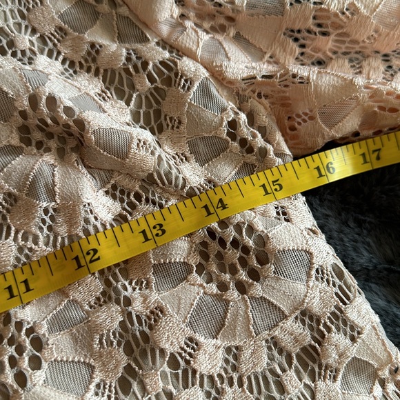 Light Pink Lace Dress - Picture 8 of 9